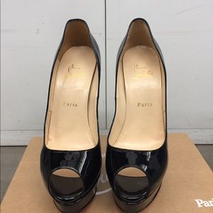 Sexy Louboutin Lady Peep 150 EU40